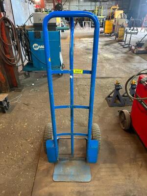 HEAVY DUTY TWO WHEEL HAND TRUCK - BLUE