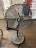 COMFORT ZONE INDUSTRIAL PEDESTAL FAN.