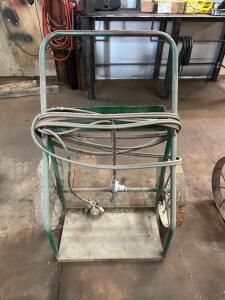 ACETYLENE CART W/ HOSE AND TORCH