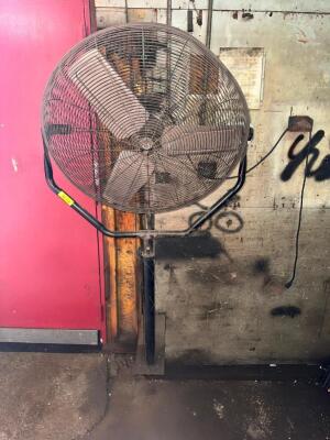 WALL MOUNTED INDUSTRIAL FAN