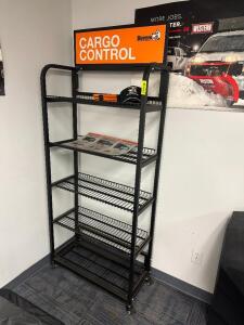 66" FIVE TIER DISPLAY / MERCHANDISING RACK