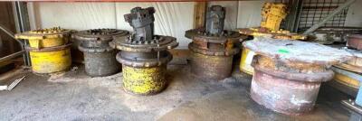 VARIOUS INDUSTRIAL COMPACTOR HYDRAULIC MOTORS AS SHOWN