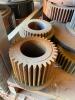 ASSORTED EXCAVATOR GEARS AND PARTS AS SHOWN - 8