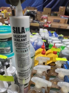 (6) HIGH TEMP RED SILICONE SEALANT