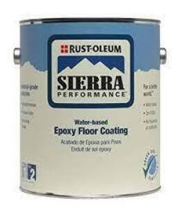 (2) EPOXY FLOOR COATING