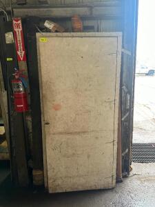 77" STORAGE CABINET WITH CONTENTS