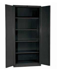 DESCRIPTION: (1) HEAVY DUTY STORAGE CABINET BRAND/MODEL: HALLOWELL/HW4SC8478-4CL INFORMATION: CHARCOAL/SHELF CAPACITY: 1,450 LB/4-SHELVES RETAIL$: $1,