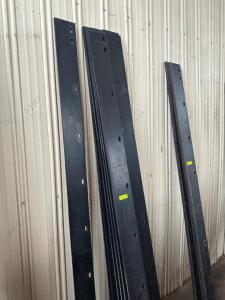 (6) ASSORTED STEEL SNOW PLOW CUTTING EDGES