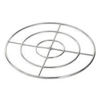 DESCRIPTION: (1) TRIPLE RINGS FIRE PIT BRAND/MODEL: AMERICAN FIRERING INFORMATION: STAINLESS STEEL SIZE: 36" RETAIL$: $298.75 EA QTY: 1