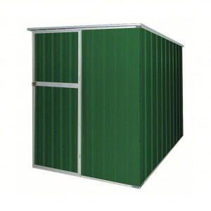 DESCRIPTION: (1) OUTDOOR STORAGE SHED BRAND/MODEL: PRODUCT NUMBER #13X102 INFORMATION: GREEN SIZE: 5.7 FT X 6.2 FT X 6.3 FT, 175 CU FT CAPACITY RETAIL