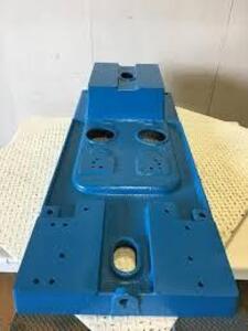 DESCRIPTION: (1) PUMP BASE BRAND/MODEL: GOULDS INFORMATION: BLUE SIZE: MUST COME INSPECT RETAIL$: $2255.00 EA QTY: 1