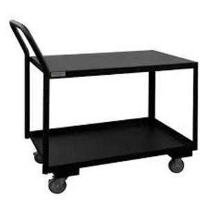 DESCRIPTION: (1) UTILITY CART BRAND/MODEL: DURHAM INFORMATION: GRAY STEEL SIZE: 48" X 30" X 30" RETAIL$: $495.95 EA QTY: 1