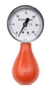 DESCRIPTION: (1) PNEUMATIC BULB DYNAMOMETER BRAND/MODEL: BASELINE EVALUATION INSTRUMENTS INFORMATION: NO RESET RETAIL$: $52.18 EA QTY: 1