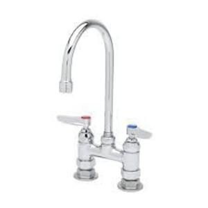 DESCRIPTION: (1) DOUBLE PANTRY FAUCET BRAND/MODEL: T&S RELIABILITY BUILT IN #B-0325 INFORMATION: CHROME SIZE: 4" RETAIL$: $275.46 EA QTY: 1