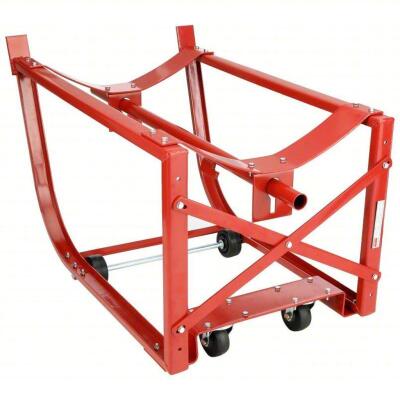 DESCRIPTION: (1) DRUM CRADLE BRAND/MODEL: DAYTON # 3BA26 INFORMATION: RED SIZE: 600 LB CAPACITY RETAIL$: $169.27 EA QTY: 1