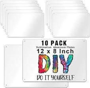 DESCRIPTION: (8) PACKS OF (5) MAGNETIC BLANK SIGNS BRAND/MODEL: HICARER INFORMATION: WHITE SIGNS SIZE: 8X10 RETAIL$: $20.00 PER PACK QTY: 8