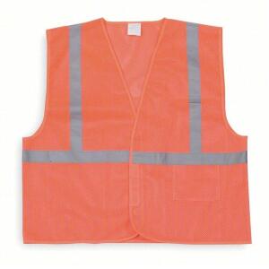 DESCRIPTION: (1) CASE OF (50) HIGH VISIBILITY VEST BRAND/MODEL: CONDOR #1YAD5 INFORMATION: ORANGE SIZE: LARGE RETAIL$: $8.78 PER VEST QTY: 1