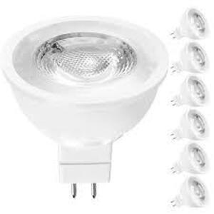 DESCRIPTION: (10) LED LIGHT BULB REPLACEMENTS BRAND/MODEL: LUXRITE MR16 INFORMATION: 5W, AMBER RETAIL$: $41.95 EA QTY: 10