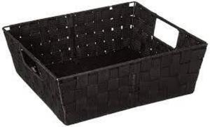 DESCRIPTION: (1) CASE OF (6) WOVEN STRAP BIN BRAND/MODEL: HDS TRADING INFORMATION: BLACK RETAIL$: $18.35 PER BASKET QTY: 1