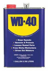 DESCRIPTION: (2) GENERAL PURPOSE LUBRICANT BRAND/MODEL: WD-40 #20JY66 SIZE: 1 GALLON RETAIL$: $32.70 EA QTY: 2