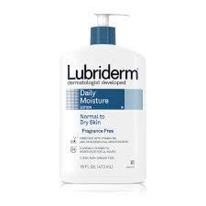 DESCRIPTION: (3) DAILY MOISTURE LOTION BRAND/MODEL: LUBRIDERM SIZE: 16 FL OZ RETAIL$: $11.00 EA QTY: 3