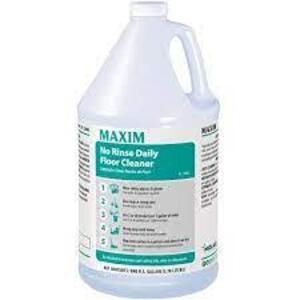 DESCRIPTION: (1) NO RINSE DAILY FLOOR CLEANER BRAND/MODEL: MAXIM SIZE: 1 GALLON RETAIL$: $46.09 EA QTY: 1