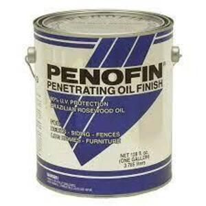 DESCRIPTION: (2) PENETRATIOG OIL FINISH BRAND/MODEL: PENOFIN MENDOCION MIST SIZE: 1 GALLON RETAIL$: $46.79 EA QTY: 2