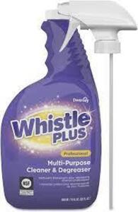 DESCRIPTION: (6) MULTI PURPOSE CLEANER BRAND/MODEL: WHISTLE PLUS SIZE: 32 OZ RETAIL$: $7.00 EA QTY: 6