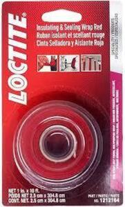 DESCRIPTION: (6) INSULATING AND SEALING WRAP BRAND/MODEL: LOCTITE #4FCC9 INFORMATION: RED SIZE: 1X10 RETAIL$: $28.73 EA QTY: 6