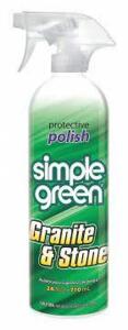 DESCRIPTION: (6) GRANITE AND STONE PROTECTIVE POLISH BRAND/MODEL: SIMPLE GREEN SIZE: 24 FL OZ RETAIL$: $7.75 EA QTY: 6