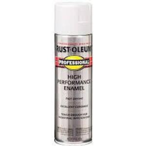 DESCRIPTION: (4) HIGH PERFORMANCE ENAMEL BRAND/MODEL: RUST-OLEUM INFORMATION: WHITE SIZE: 15 OZ RETAIL$: $9.98 EA QTY: 4