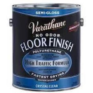 DESCRIPTION: (2) NO ODOR FLOOR FINISH BRAND/MODEL: VARATHANE SIZE: 1 GALLON RETAIL$: $24.48 EA QTY: 2