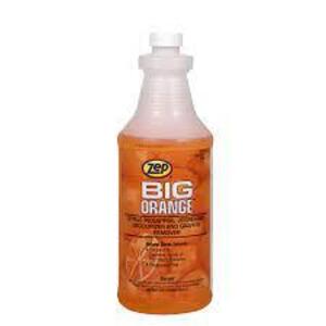 DESCRIPTION: (6) DEGREASER DEODORIZER AND GRAFFITI BRAND/MODEL: ZEP BIG ORANGE SIZE: 32 OZ RETAIL$: $31.91 EA QTY: 6