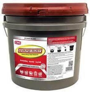 DESCRIPTION: (1) HEAVY DUTY RUST REMOVER BRAND/MODEL: EVAPO-RUST SIZE: 3.5 GALLON RETAIL$: $77.99 EA QTY: 1