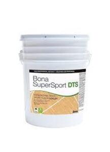 DESCRIPTION: (1) WATERBORNE WOOD SPORT FLOOR SEALER BRAND/MODEL: BONA SUPERSPORT DTS SIZE: 5 GALLON RETAIL$: $285.14 EA QTY: 1