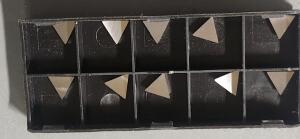 DESCRIPTION: (30) TT221 CARBIDE TURNING INSERTS BRAND/MODEL: VC 78639028 RETAIL$: $333.90 QTY: 30