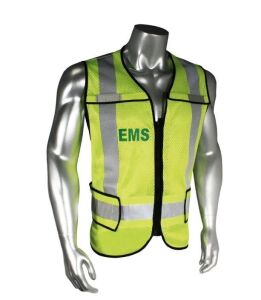 DESCRIPTION: (1) CASE OF (20) REFLECTIVE VEST THAT SAY EMS BRAND/MODEL: RADIANS QTY: 1