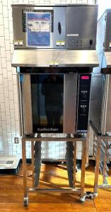 TURBOFAN SINGLE FULL SIZE ELECTRIC CONVECTION OVEN WITH STAND