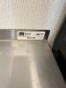 3' WALL MOUNT STAINLESS SHELF - 3