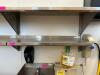 3' WALL MOUNT STAINLESS SHELF - 2