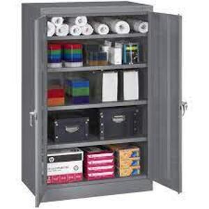 DESCRIPTION: (1) SHELF AND DECK KIT BRAND/MODEL: TENNSCO #5-ZSK-6024-MGY INFORMATION: MEDIUM GRAY SIZE: 5 SHELVES, 60" X 24" RETAIL$: $784.61 EA QTY: