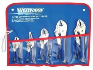 DESCRIPTION: (1) SOCKET WRENCH SET BRAND/MODEL: WESTWARD/1EZR5 INFORMATION: 27-PIECES/BLUE CASES RETAIL$: $136.43 SIZE: 1/4"DRIVE QTY: 1