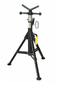 DESCRIPTION: (1) V-HEAD PIPE STAND BRAND/MODEL: SUMNER/781300G INFORMATION: BLACK/LOAD CAPACITY: 2,500 LB RETAIL$: $97.39 SIZE: 28 TO 49"H X 22-1/4"LE