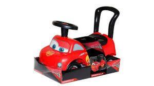 DESCRIPTION: (1) CARS STYLE GO BABY GO BRAND/MODEL: PEDIATRICS PLUS INFORMATION: RED - LIGHTNING MCQUEEN RETAIL$: $134.99 EA QTY: 1