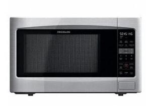 DESCRIPTION: (1) COUNTERTOP MICROWAVE BRAND/MODEL: FRIGIDAIRE/FFCE2278LS INFORMATION: CAPACITY: 2.2 CU-FT/STAINLESS STEEL RETAIL$: $382.75 SIZE: 13-7/