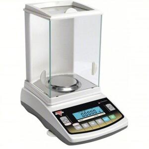 DESCRIPTION: (1) COMPACT ANALYTICAL BENCH BALANCE SCALE BRAND/MODEL: TORBAL #45LG60 INFORMATION: WHITE SIZE: 120 G CAPACITY, 0.0001 G SCALE GRADUATION