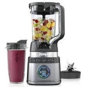 DESCRIPTION: (1) POWER BLENDER WITH BLEND SENSE TECHNOLOGY BRAND/MODEL: NINJA DETECT DUO #TB300 INFORMATION: PLATINUM SILVER SIZE: COMES WITH PITCHER