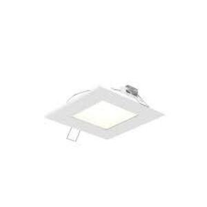 DESCRIPTION: (6) ESSENTIAL PANEL, SQUARE RECESSED TEMPERATURE COLOR CHANGING LIGHT BRAND/MODEL: DALS #5004SQ-CC INFORMATION: WHITE SIZE: 4" RETAIL$: $