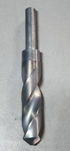 DESCRIPTION: (1) HSS REDUCED SHANK DRILL BIT BRAND/MODEL: HERTEL 02387850 SIZE: 55/64" 1/2" SD RETAIL$: $64.63 QTY: 1