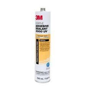 DESCRIPTION: (6) MARINE ADHESIVE SEALANT BRAND/MODEL: 3M 3000 UV SIZE: 10 OZ RETAIL$: $28.89 EA QTY: 6